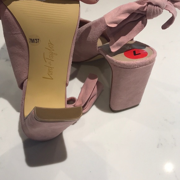 Pink Suede Sling-backs/ NWT - Picture 3 of 4
